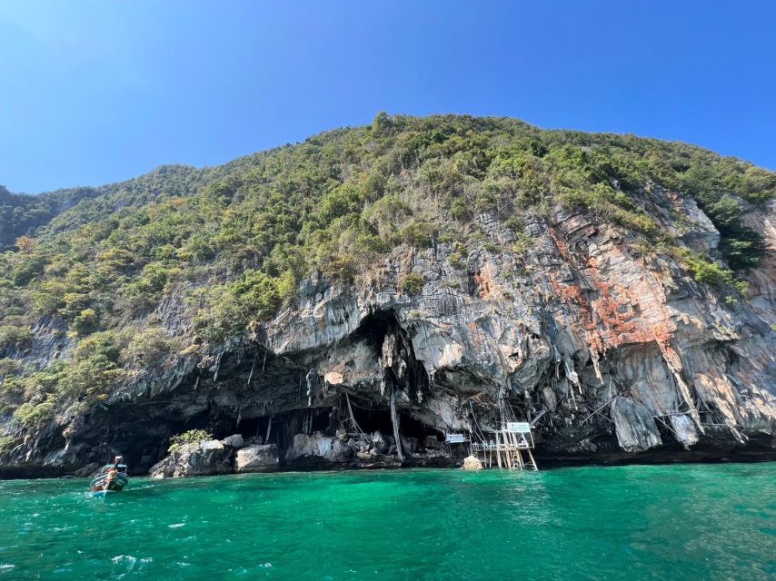 Krabi: Phi Phi & 4 Islands Sunset Boat Tour - Speedboat to Monkey Bay