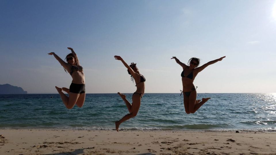 Krabi: Phi Phi Early Bird & 4 Island by Speedboat With Lunch - Itinerary Highlights