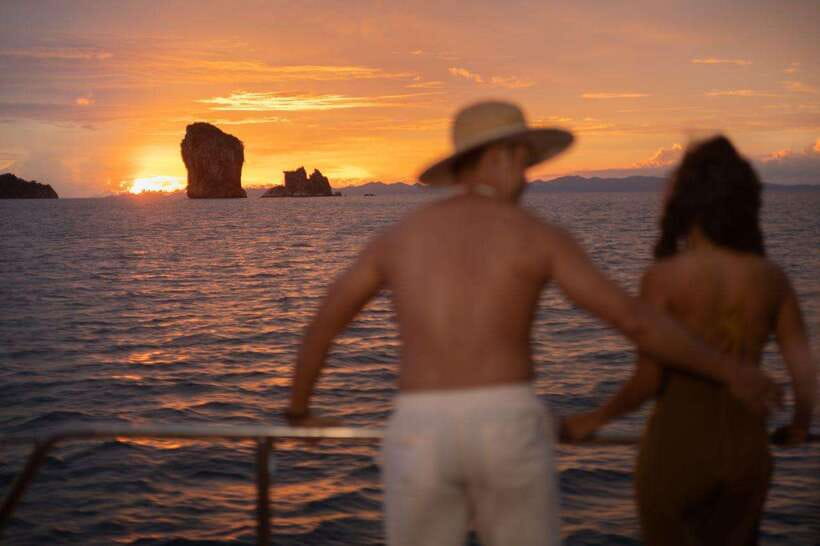 Krabi: Phi Phi Island Luxury Sunset Cruise by Meka Catamaran - Overview of the Phi Phi Island Luxury Sunset Cruise