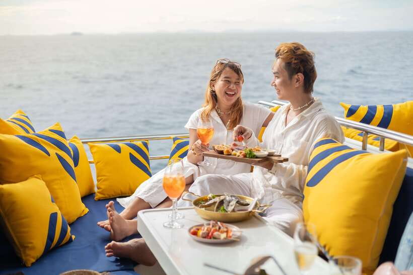 Krabi: Phi Phi Island Luxury Sunset Cruise by Meka Catamaran - Important Information and Restrictions