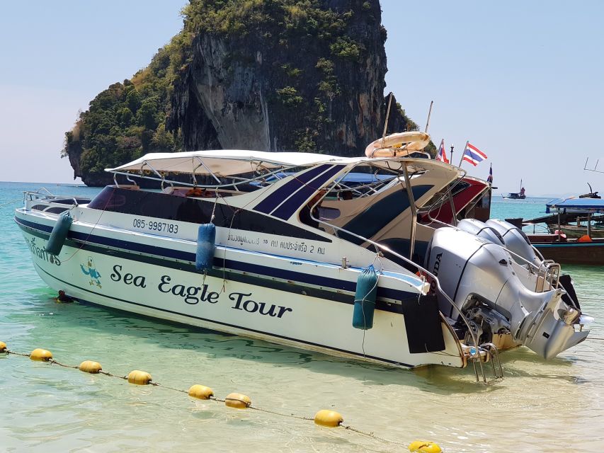 Krabi: Phi Phi Islands Full-Day Private Speedboat Charter - Itinerary at a Glance