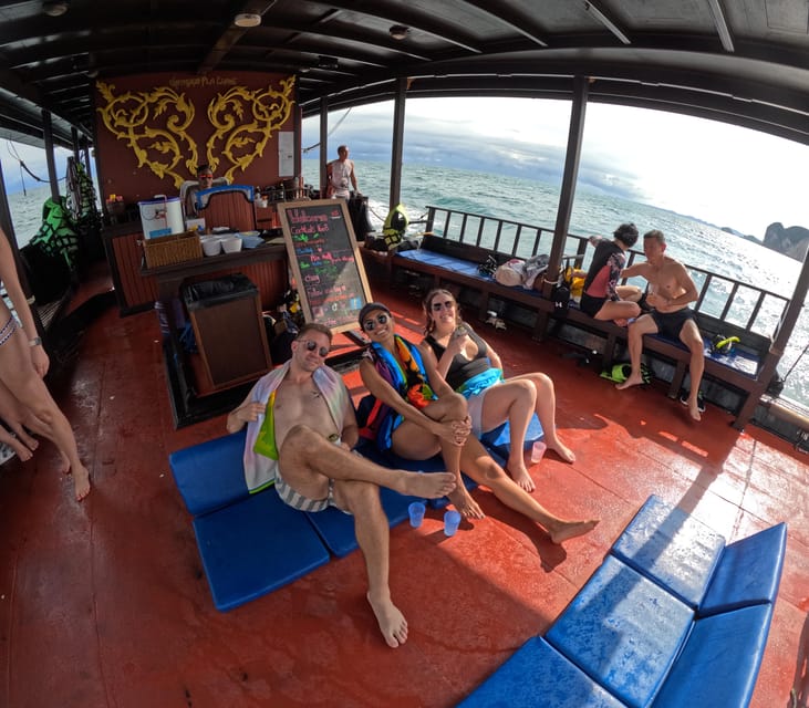 Krabi: Private Morning 4 Island Breakfast Cruise - Vessel and Activities