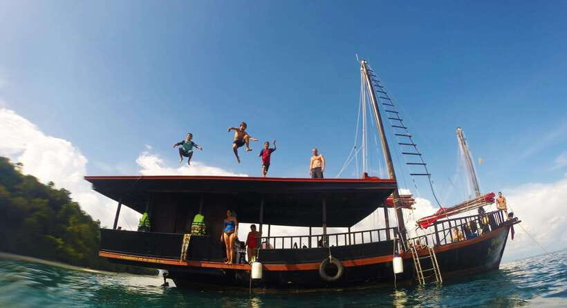 KRABI: Private Sunset Snorkeling Junk Boat Cocktail Cruise - Pickup and Meeting Points