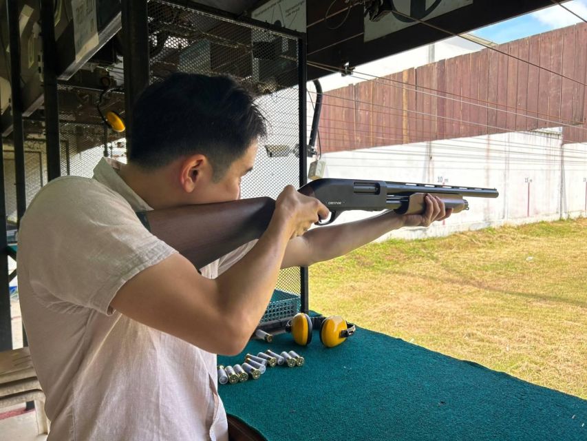 Krabi Shgooting Shotgun Pump Action 10 Shots - Booking Process
