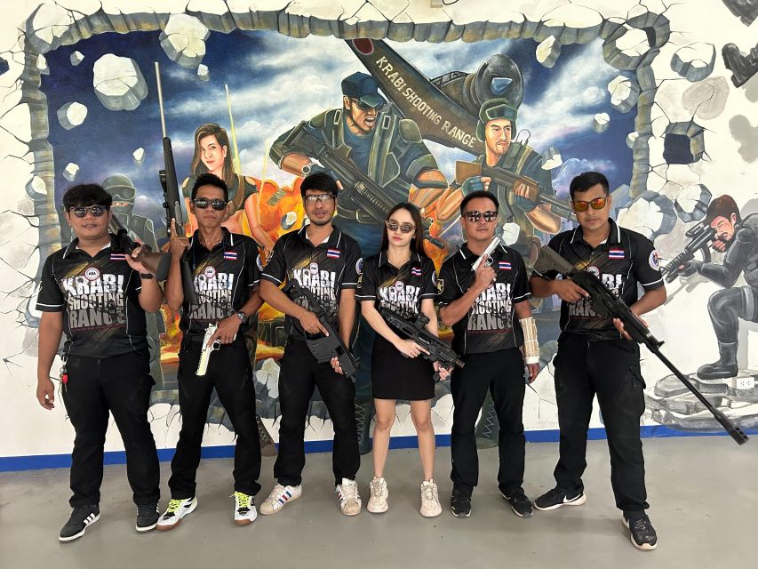 Krabi Shooting Package C 5 Guns - Safety-Focused Instruction