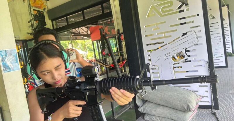 Krabi Shooting Range(.22 LRM4, .10 Bullet) - Key Points