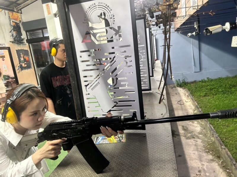 Krabi Shooting Range(.22 LRM4, .10 Bullet) - Inclusions and Itinerary