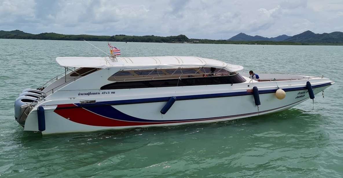 Krabi: Speedboat Transfer Between Ao Nang and Phi Phi - Inclusions of the Speedboat Transfer