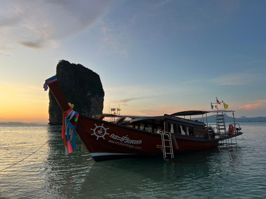 Krabi Sunset 4 Island by Luxury Vintage Boat BBQ (JOIN) - Exploring Tup and Mor Island