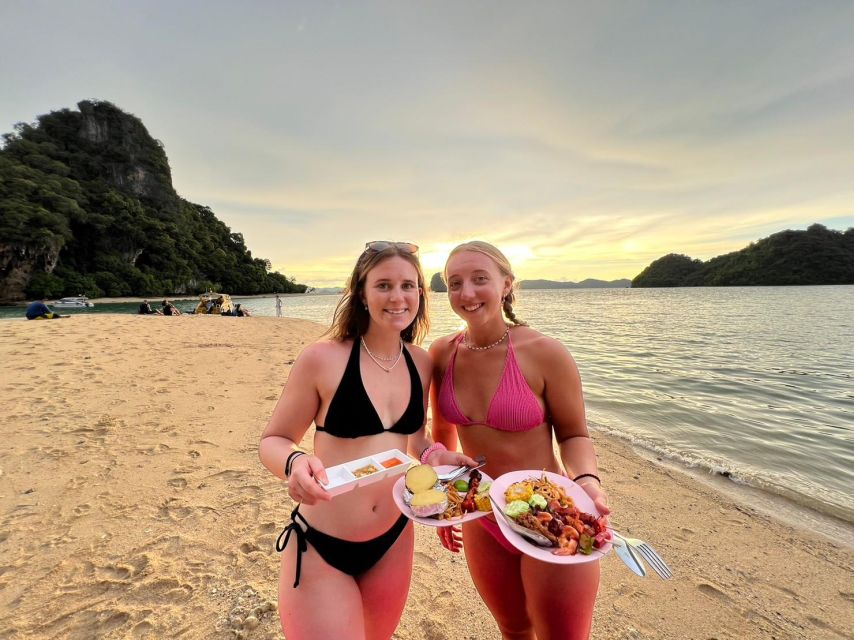 Krabi: Sunset Hong Island By Luxury Vintage Boat With BBQ - Pickup and Drop-off