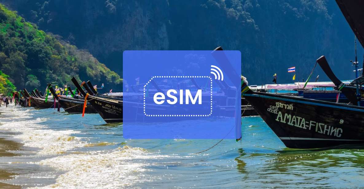 Krabi: Thailand/ Asia Esim Roaming Mobile Data Plan - Activation and Usage