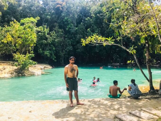 Krabi: Tiger Cave Temple, Emerald Pool and Hot Springs Tour - Relaxing at the Krabi Hot Springs