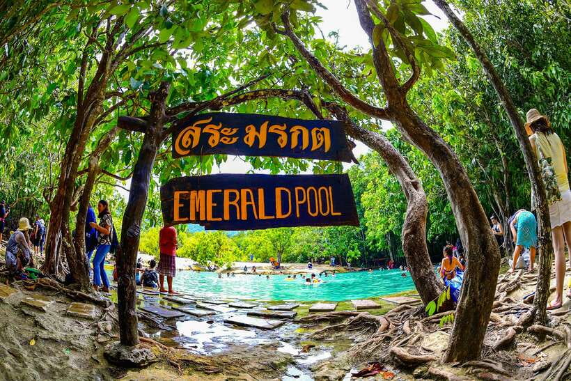 Krabi: Tiger Cave Temple, Emerald Pool and Hot Springs Tour - Krabi Hot Springs Relaxation