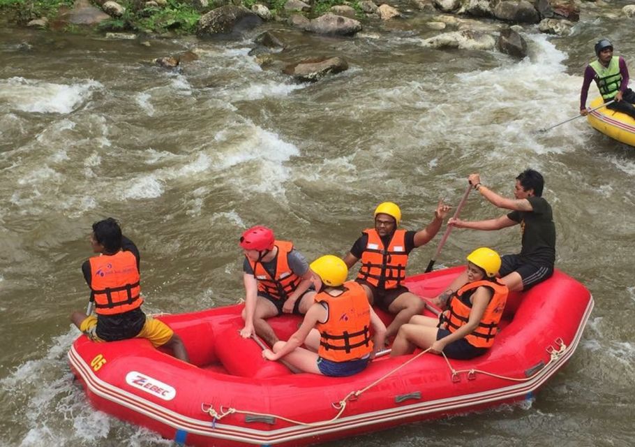 Krabi: White Water Rafting, Waterfall and Monkey Temple - Scenic Jungle Walk