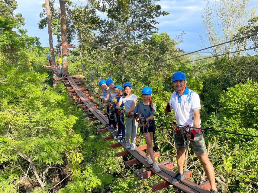 KRABI Zipline & Canopy TreeTop Walk - 17 Games Challenge