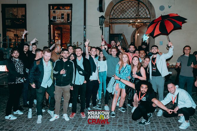 Krakow Animals Nightlife Tour With 1 Hr of Unlimited Alcohol and 4 Clubs/Pubs - Highlights of the Experience