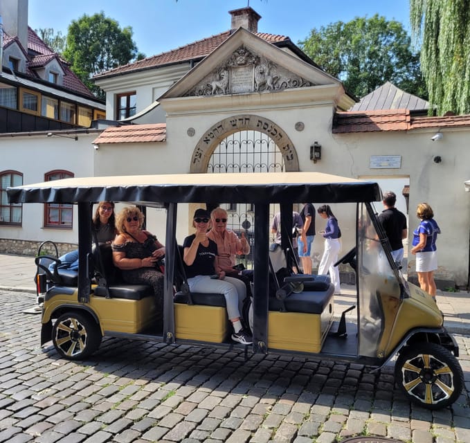 Krakow City Sightseeing Tour by Electric Golf Cart - What to Expect During the Tour