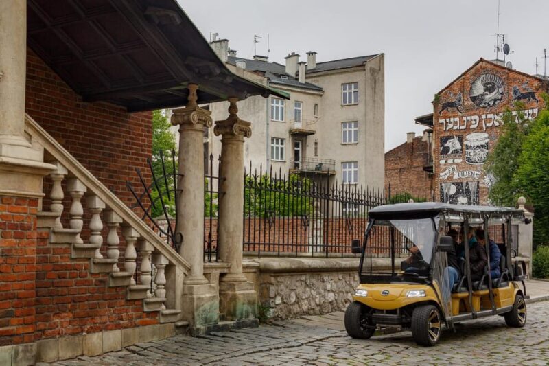 Krakow: Old Town - Kazimierz - Ghetto by Electric Golf Cart - Key Points