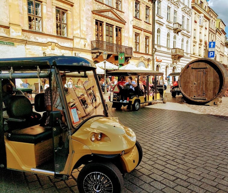 Krakow: Old Town Sightseeing Tour by Electric Golf Cart - What Reviewers Say