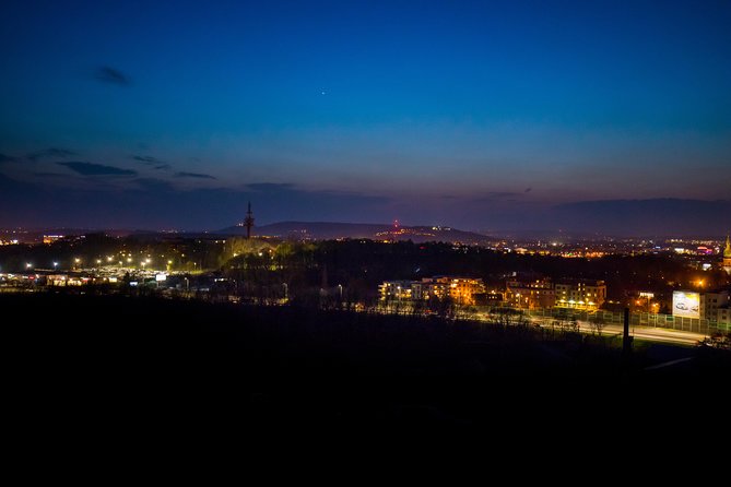Kraków (Poland) at Night! (Evening Walk With Torches) - Torch-Lit Walk Through Krakow-Plaszow Concentration Camp