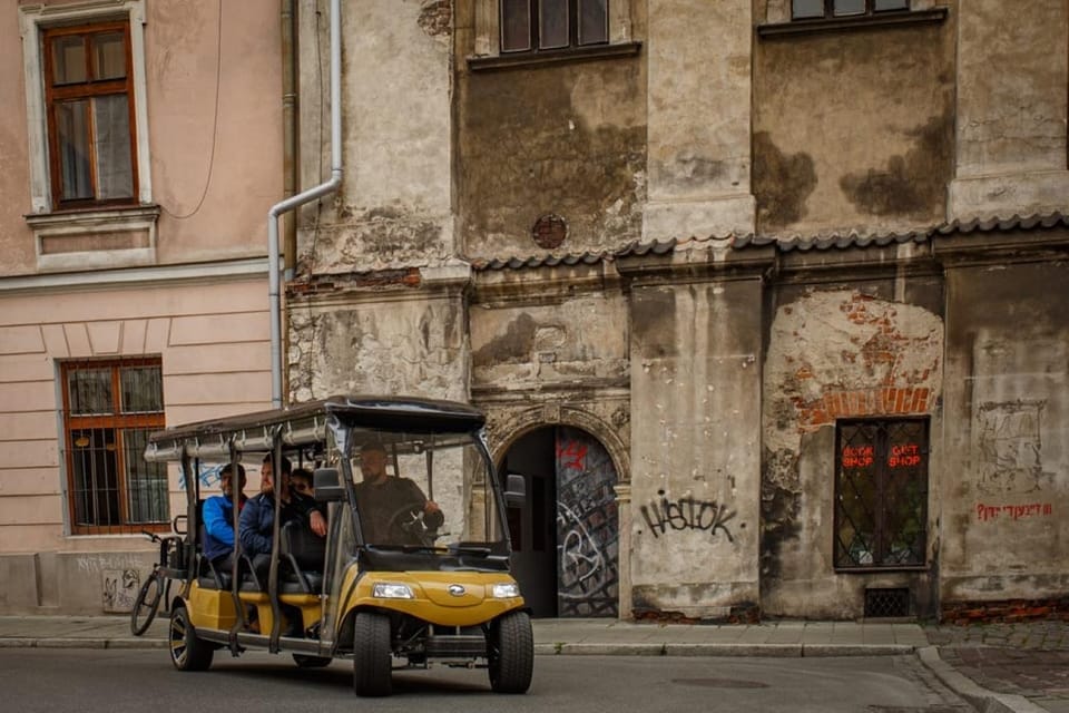 Krakow: Regular Extended City Sightseeing Tour By Golf Cart - Key Points