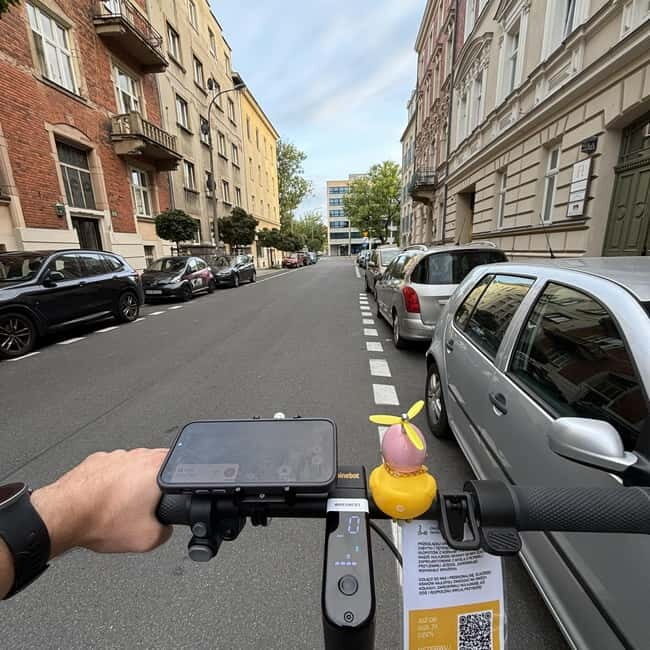 Krakow: Rent Premium Electric Scooter Segway G2 Max 12h/4h - Route Highlights and What Youll See