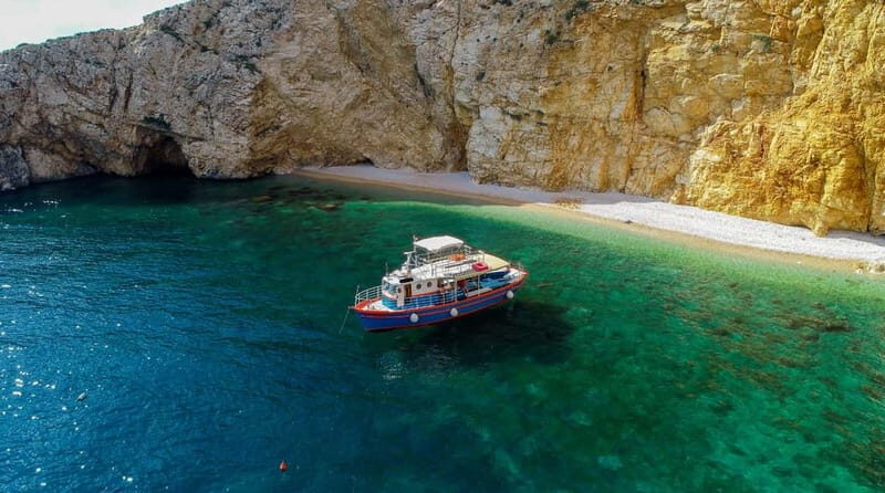 Krk: Golden Beach and Blue Cave Cruise with Welcome Drink - The Breakdown: What Makes It Special