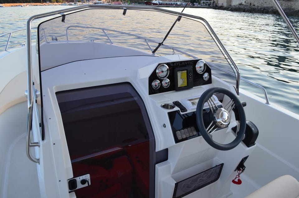 Krk: Rent a boat Atlantic 670 open 409kk - Exploring the Experience: What to Expect on a Day with the Atlantic 670 Open