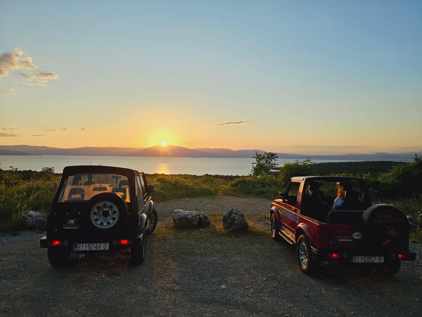 Krk: Sunset and Backcountry Off-Road Jeep Tour - FAQs