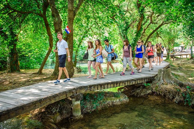 Krka Waterfalls and Wine Tasting Tour From Split or Trogir - Visovac Island and Canyons
