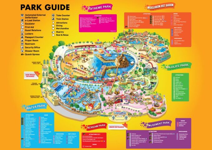 Kuala Lumpur: Sunway Lagoon Ticket & 1-Way Transfer - Nearby Attractions and Activities