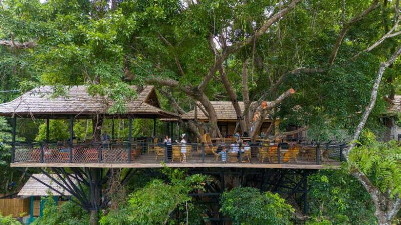 Kuang Si Waterfall, Tree Top Cafe, Ziplining - Authenticity and Guides