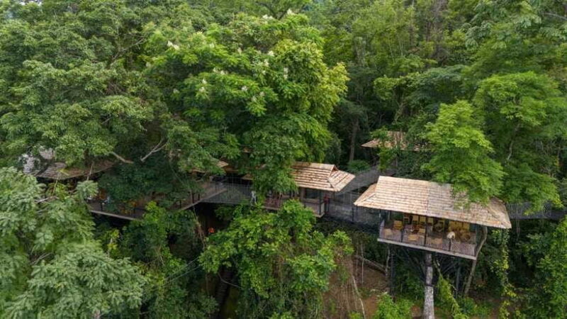 Kuang Si Waterfall, Tree Top Cafe, Ziplining - FAQs
