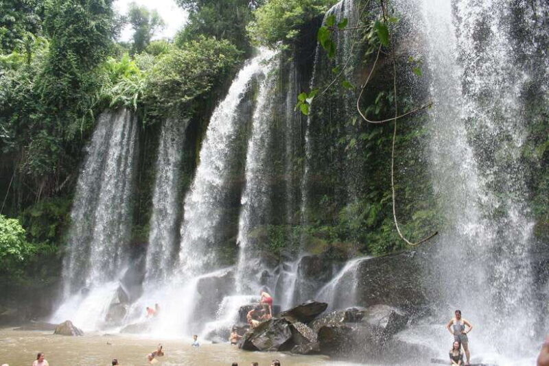 Kulen Waterfall: Rise and Shine with Cliff, Village w/ Guide - The Sum Up