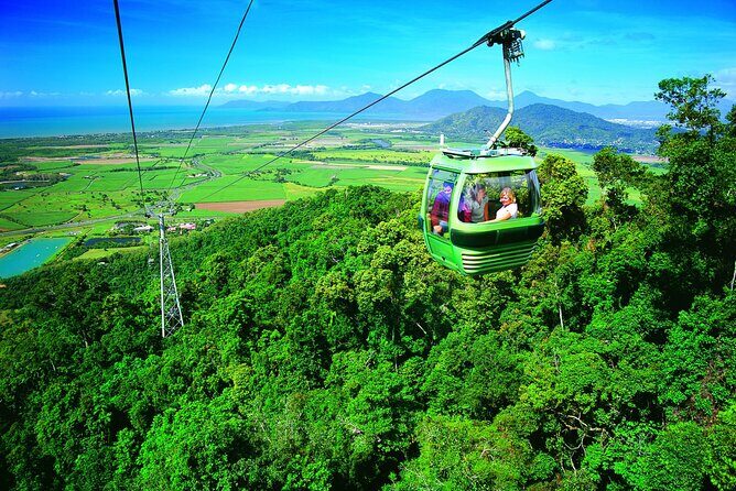 Kuranda Skyrail and Scenic Rail including Artillery Museum - Key Points