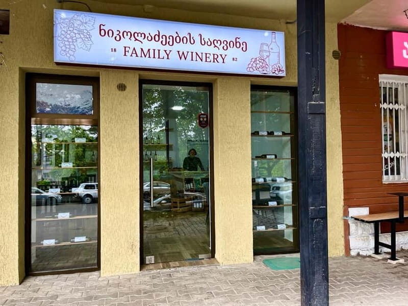 Kutaisi: Wine Tasting in Family Winery shop - The Sum Up