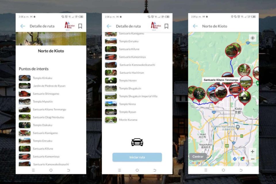 Kyoto Self-Guided Tour App With Multi-Language Audioguide - Booking and Availability