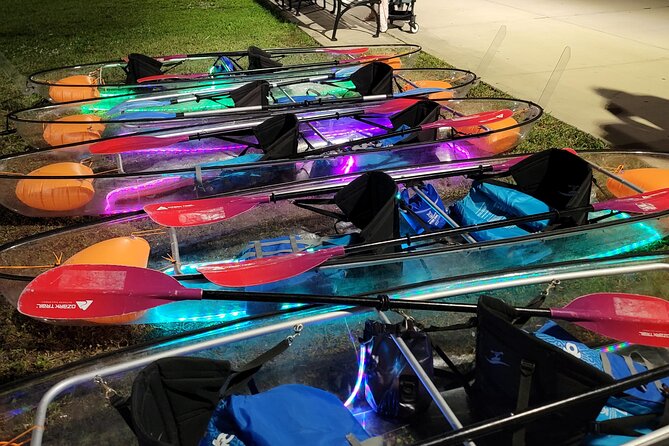 L.E.D. Light Kayak Miami City Lights - Meeting Point and Logistics