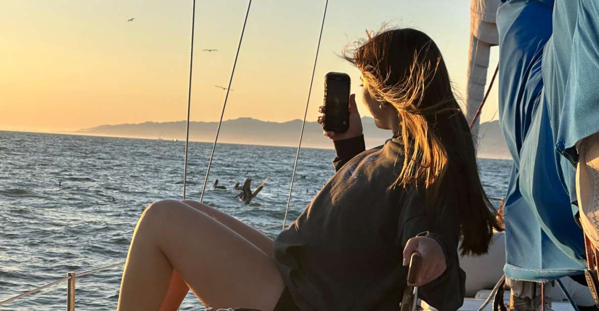 LA: Marina Del Rey Sunset Sailboat Cruise for Photos - Inclusions