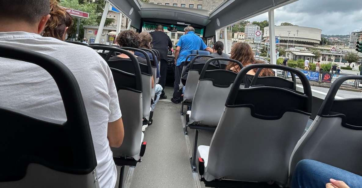 La Spezia: Hop-On Hop-Off Open-Top Bus City Tour Ticket - Inclusions of the Ticket