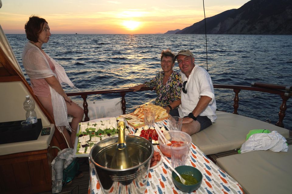 La Spezia: Sunset Cruise With Aperitif and Dinner - Frequently Asked Questions