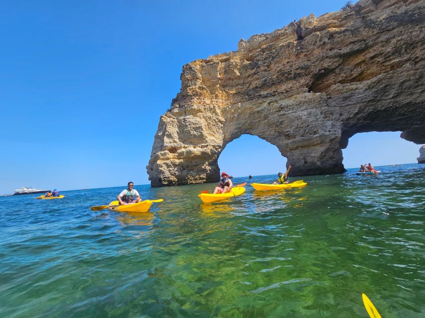 Lagoa: Benagil Cave and Marinha Beach Guided Kayaking Tour - The Sum Up