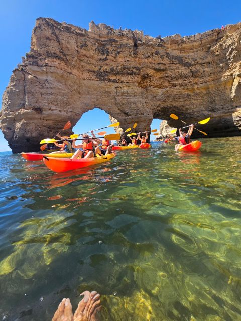Lagoa: Benagil Cave and Marinha Beach Guided Kayaking Tour - FAQ