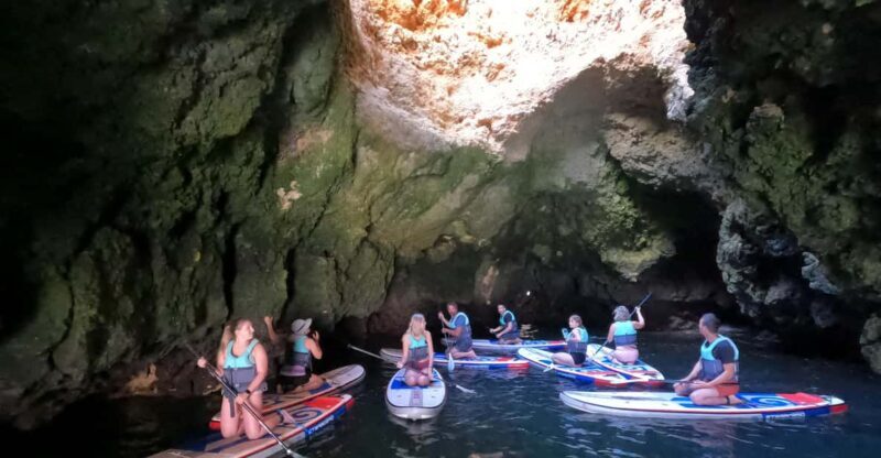 Lagos: Stand Up Paddle Board Tour in "Ponta Da Piedade" - How the Experience Unfolds