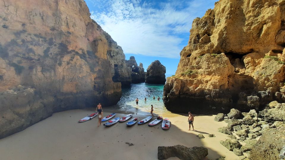 Lagos: Sunrise SUP Tour to the Ponta Da Piedade Caves - Paddle Through Clear Waters