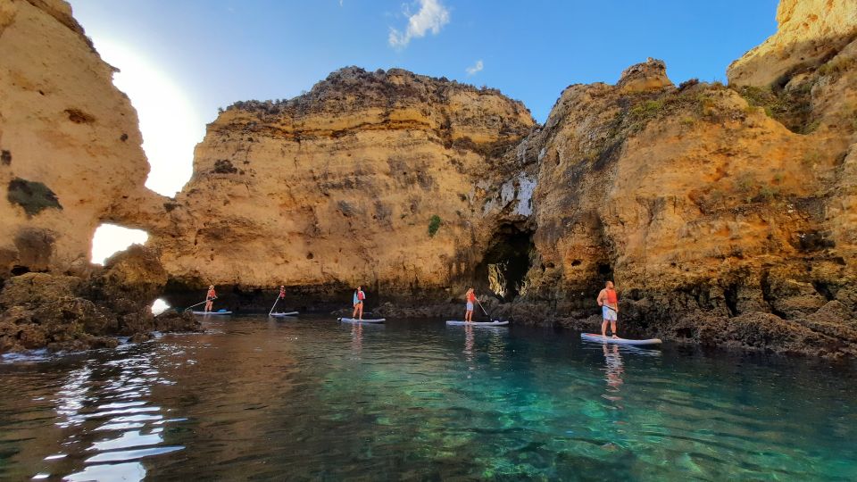 Lagos: Sunrise SUP Tour to the Ponta Da Piedade Caves - Refreshing Break and Swimming