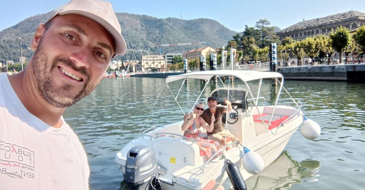 Lake Como: 4-Hour Private Boat Rental - Key Points