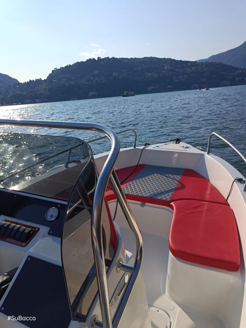 Lake Como: 4-Hour Private Boat Rental - Meeting Point and Departure Times