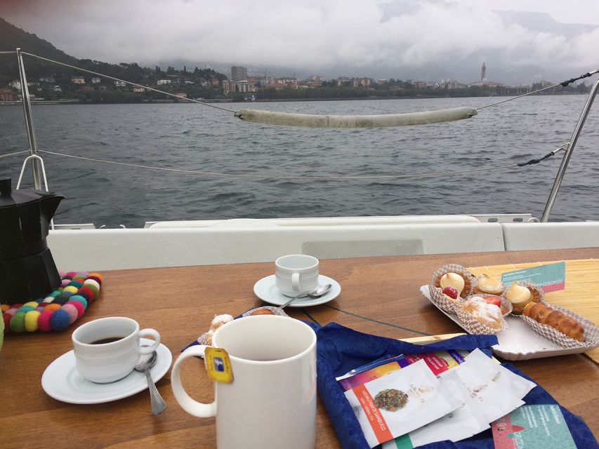 Lake Como: Coffee Break on a Sailboat - 2-Hour Sailboat Cruise Details