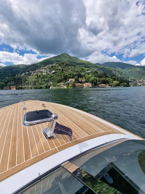 Lake Como: Luxury Boat Tour 3 hours - Key Points